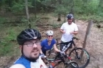 Loren, Scott, Nick riding 2015