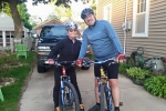 Scott & Loren pre ride 2015