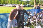 Niki & Gail @ High Cliff Tri 2008